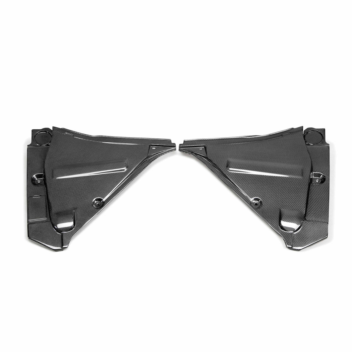 Seibon Carbon Fiber cooling panel set for 2009-2024 Nissan GT-R (3-Piece Set)