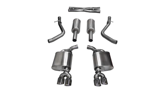 CORSA Xtreme 2.5 in Cat-Back Twin 3.5 in Tips for 2015-2016 Dodge Challenger R/T 5.7L V8 (14985)