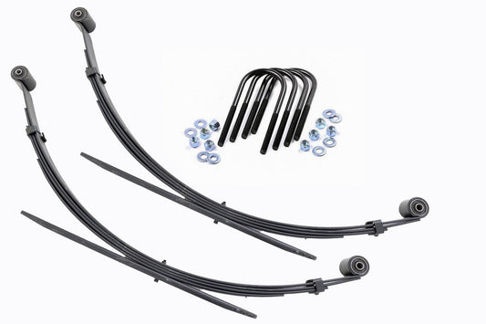 Rough Country Rear Leaf Springs | 4" Lift | Pair | Ford F-250/F-350 Super Duty 4WD (99-04)