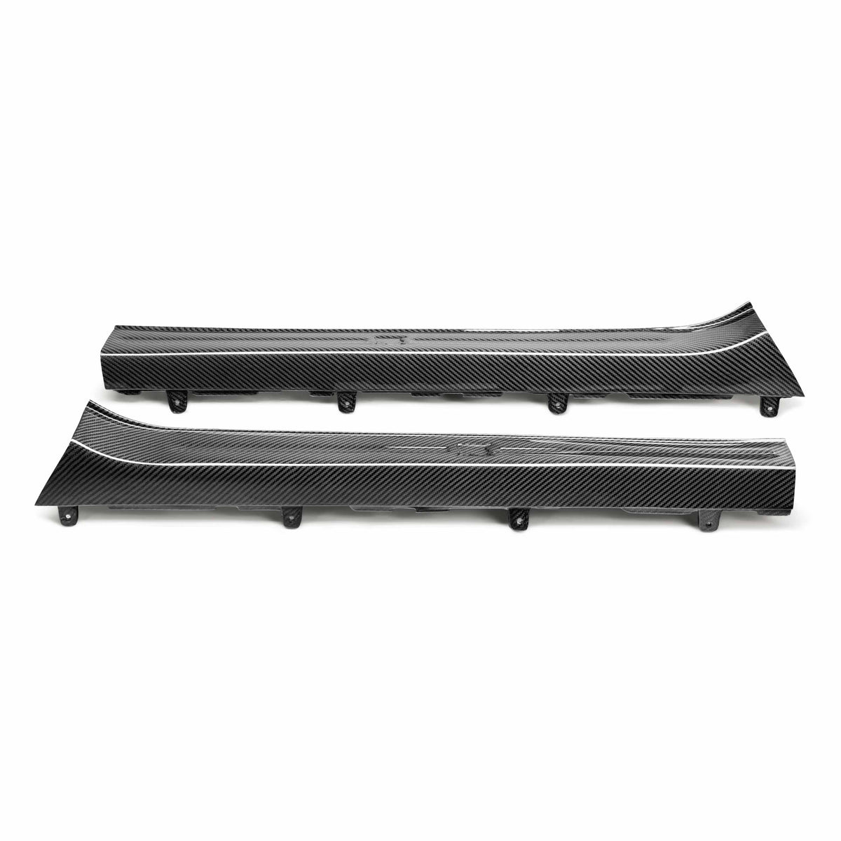 Seibon Carbon Fiber door sills for 2009-2024 Nissan GT-R