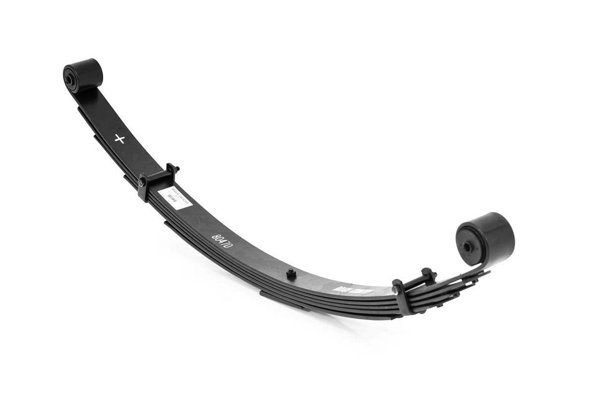 Rough Country Rear Leaf Springs | 4" Lift | Pair | Jeep Cherokee XJ 2WD/4WD (1984-2001)