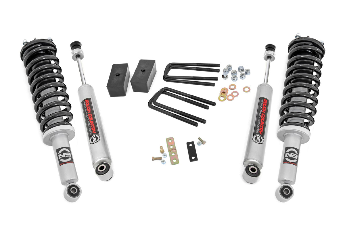 Rough Country 2.5 Inch Lift Kit | Lifted Struts | Toyota Tundra 4WD (2000-2006)