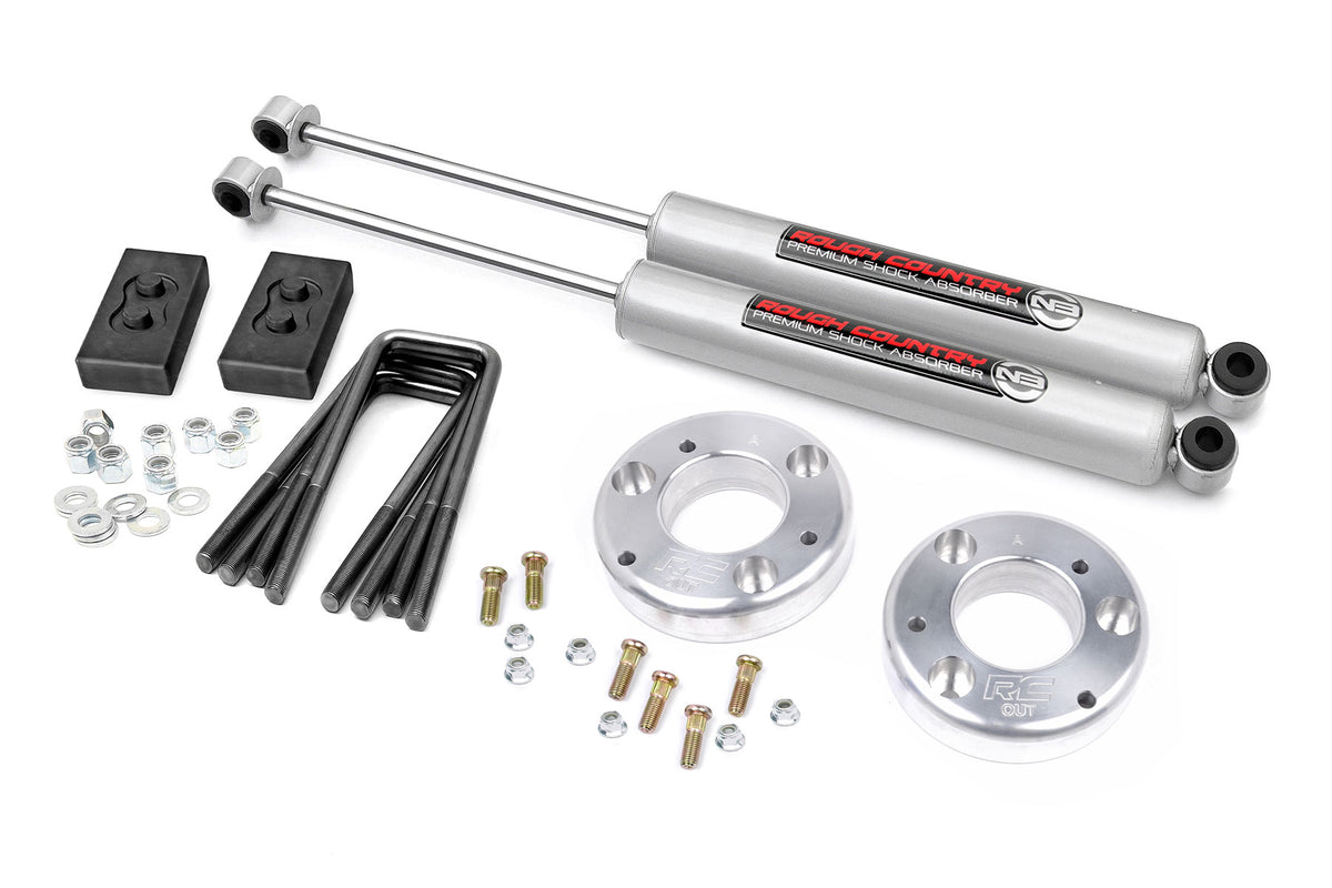 Rough Country 2 Inch Lift Kit | Ford F-150 2WD/4WD (2021-2026)