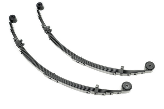 Rough Country Rear Leaf Springs | 4" Lift | Pair | Jeep Cherokee XJ 2WD/4WD (1984-2001)