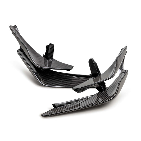 Seibon Carbon Fiber Front Bumper Canards for 2023-2026 Honda Civic Type R