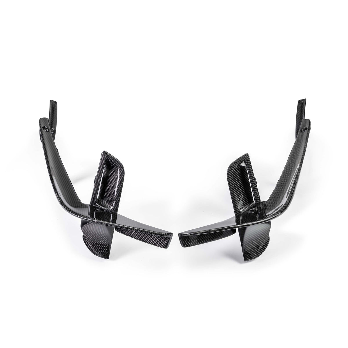 Seibon Carbon Fiber Front Bumper Canards For 2023-2024 Toyota GR Corolla