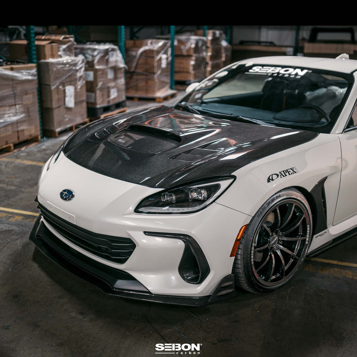 Seibon Carbon Fiber front bumper duct for 2022-2026 Subaru BRZ