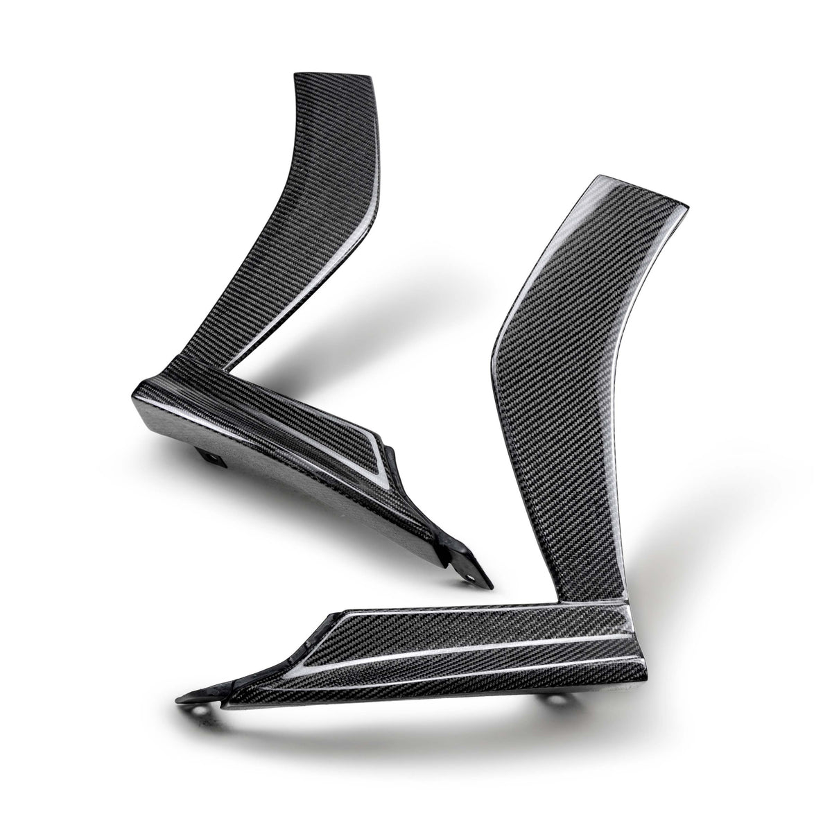 Seibon Carbon Fiber front bumper trim for 2022-2026 Subaru WRX