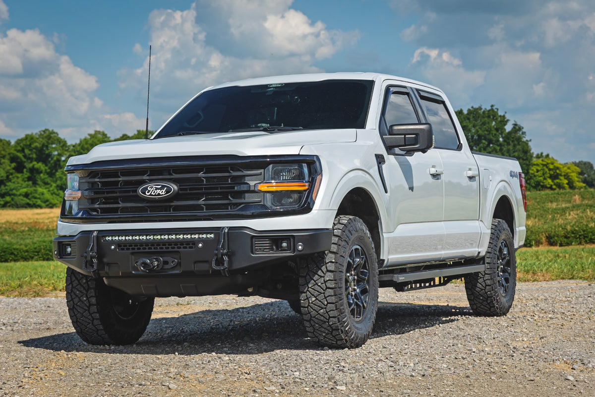 Rough Country Traction Bar Kit | 3-6 Inch Lift | Ford F-150 4WD (2021-2026)