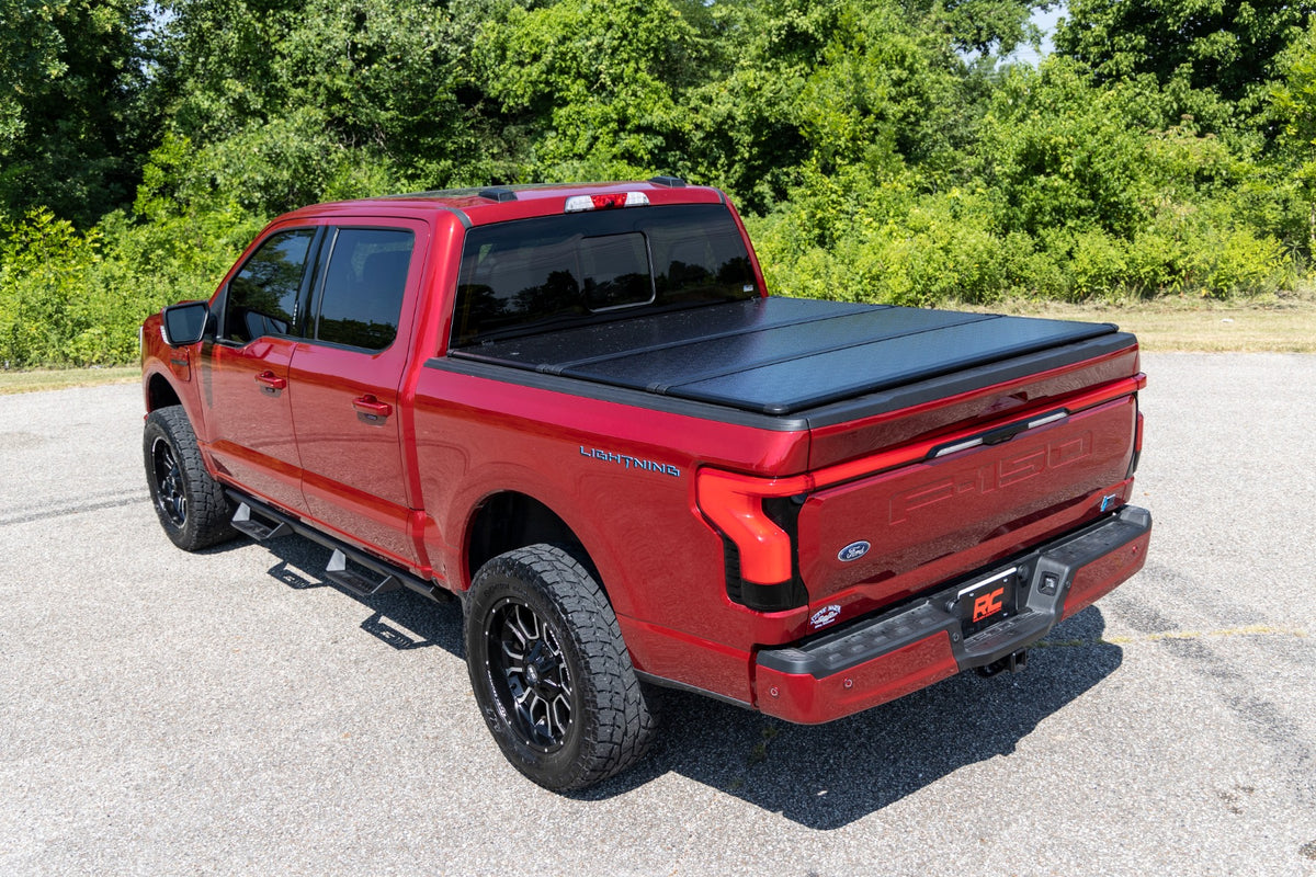 Rough Country 3 Inch Lift Kit | Forged UCA | Ford F-150 Lightning 4WD (2022-2026)
