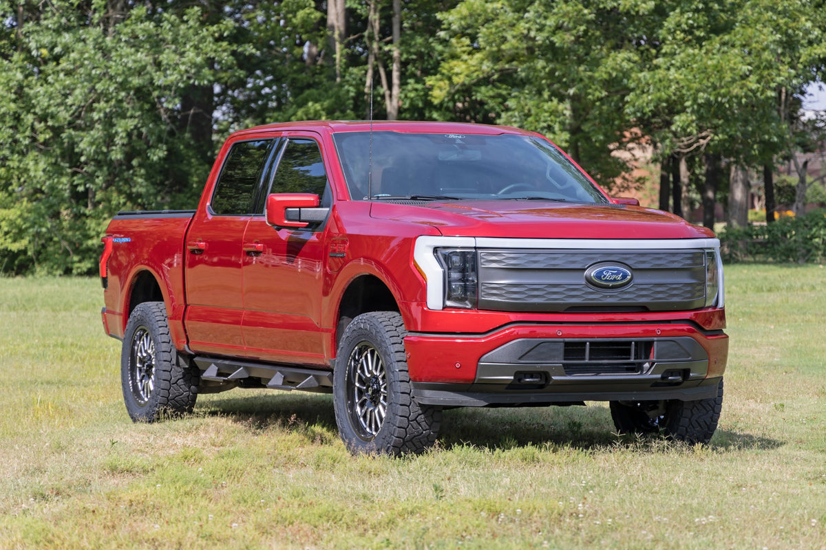 Rough Country 3 Inch Lift Kit | Forged UCA | Ford F-150 Lightning 4WD (2022-2026)