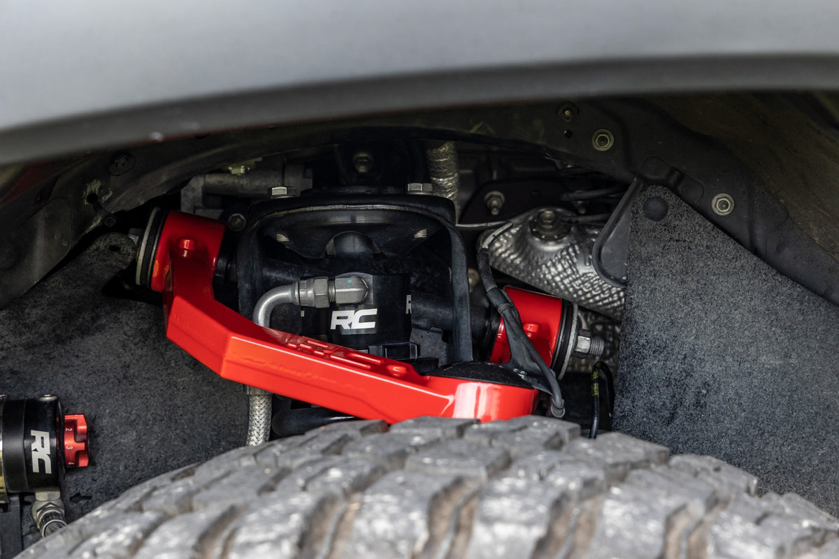 Rough Country Forged Upper Control Arms | 3.5 Inch Lift | Toyota 4Runner (10-24)/Tacoma (05-23)