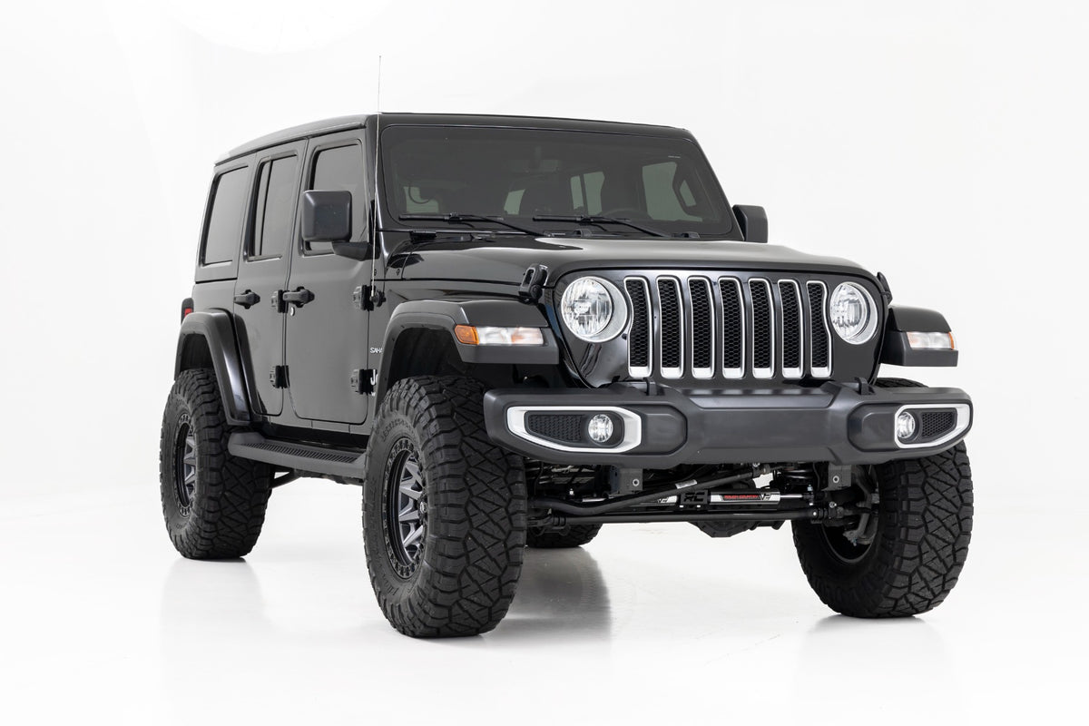 Rough Country 2.5 Inch Lift Kit | 4-Door | Jeep Wrangler Unlimited 4WD (2024-2026)