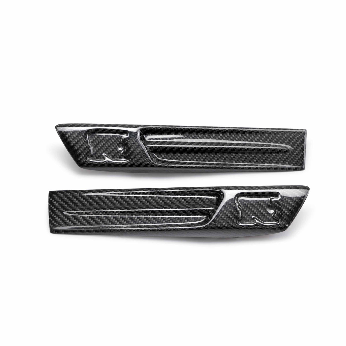 Seibon Carbon Fiber fender duct logo for 2009-2014 Nissan GT-R