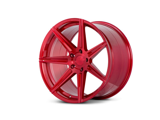 Ferrada F8-FR7 Brushed Rouge wheel