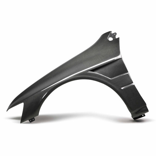 Seibon Carbon Fiber fenders for 2003-2006 Mitsubishi Lancer EVO8 (10mm Wider)