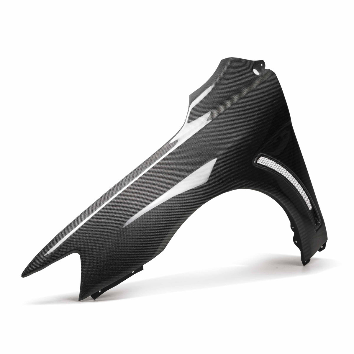 Seibon Carbon Fiber fenders for 2008 -2015 Mitsubishi Lancer EVO X (10mm Wider)