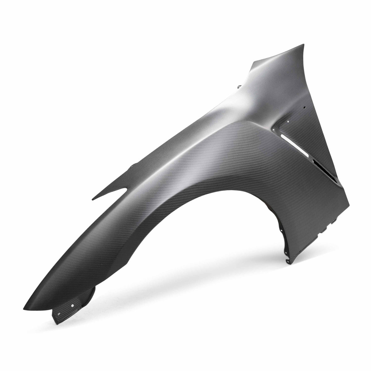 Seibon OEM-style Dry Carbon Fiber front fenders for 2009-2024 Nissan GT-R - Matte