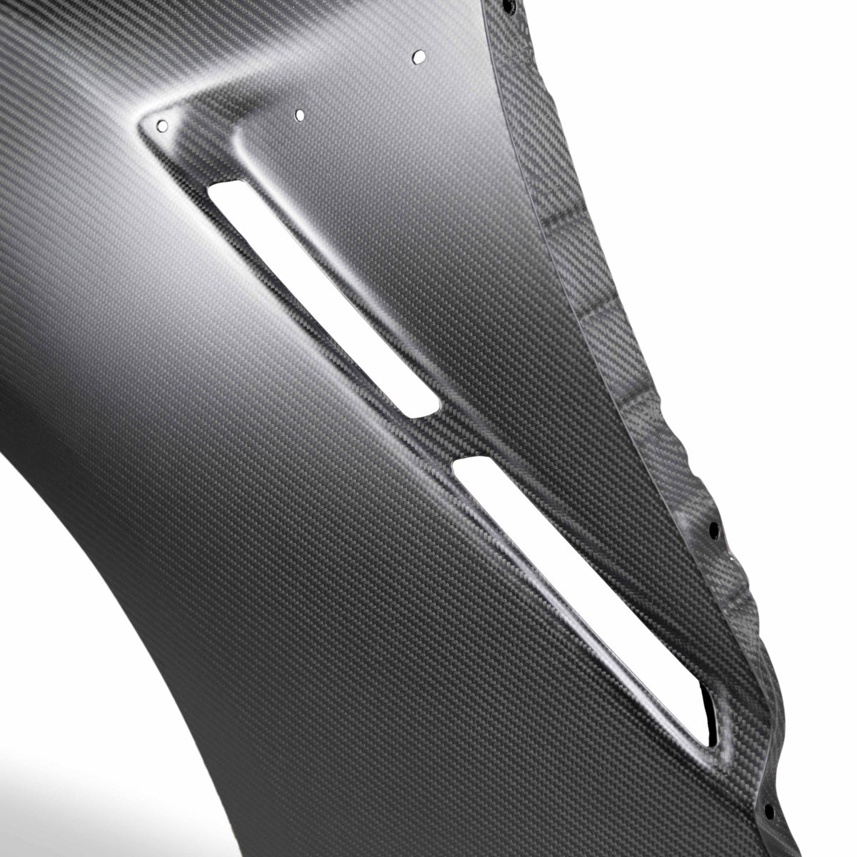 Seibon OEM-style Dry Carbon Fiber front fenders for 2009-2024 Nissan GT-R - Matte