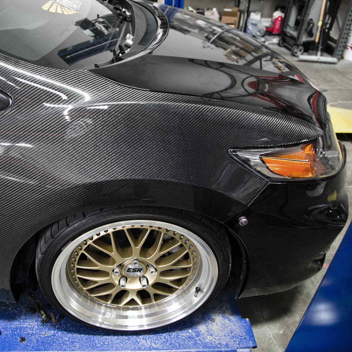 Seibon Carbon Fiber fenders for 2014-2015 Honda Civic Coupe