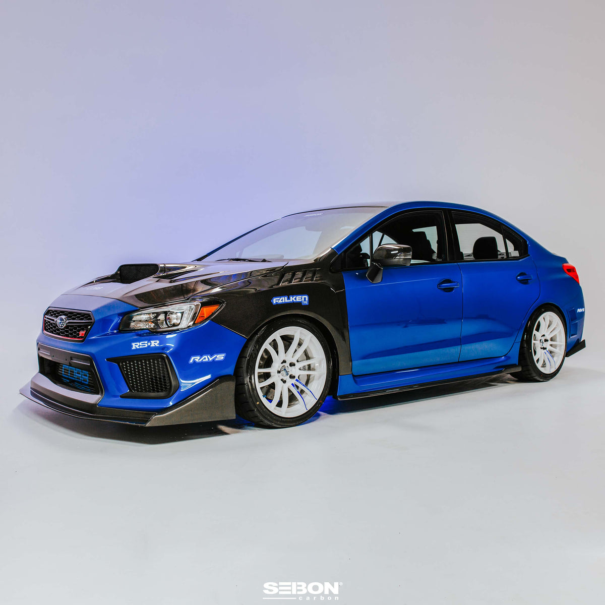 Seibon W-Style Carbon Fiber fenders for 2015-2021 Subaru WRX / STi