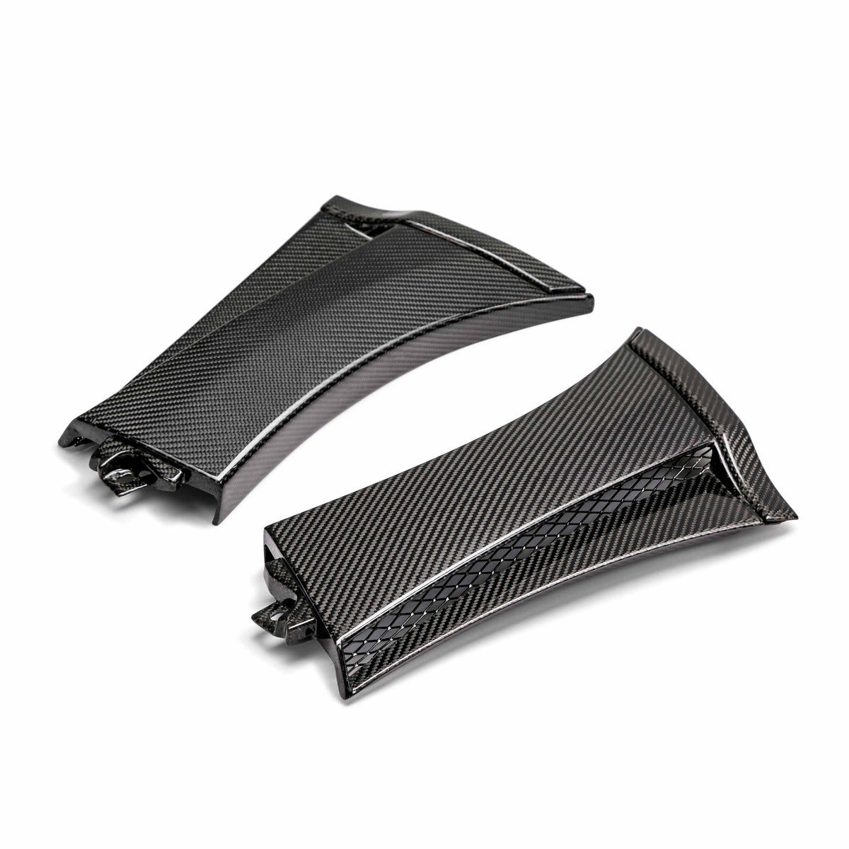 Seibon Carbon Fiber fender caps for 2008-2014 Subaru STi / 2011-2014 WRX