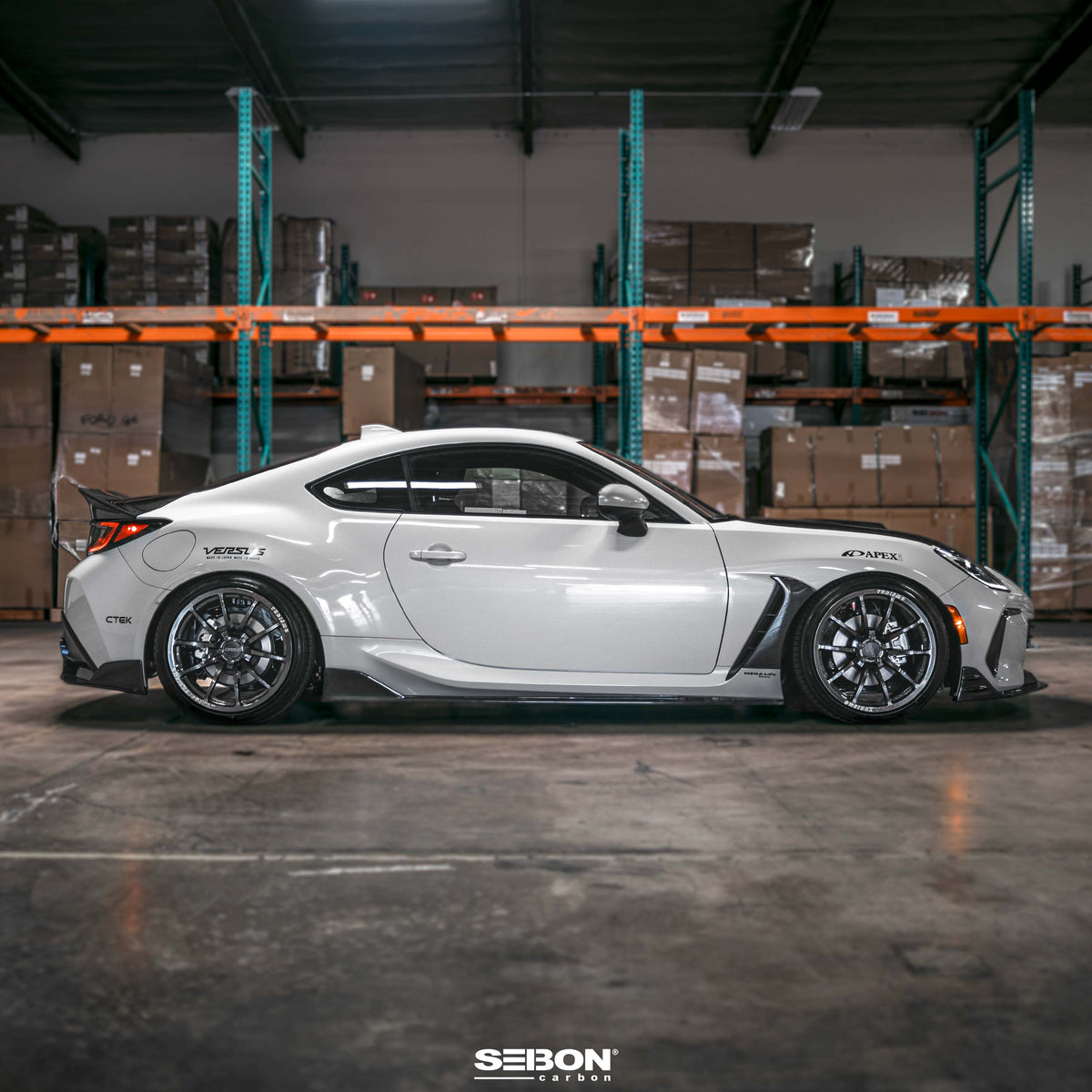 Seibon Carbon Fiber fender Trims for 2022-2026 Toyota GR86/ Subaru BRZ