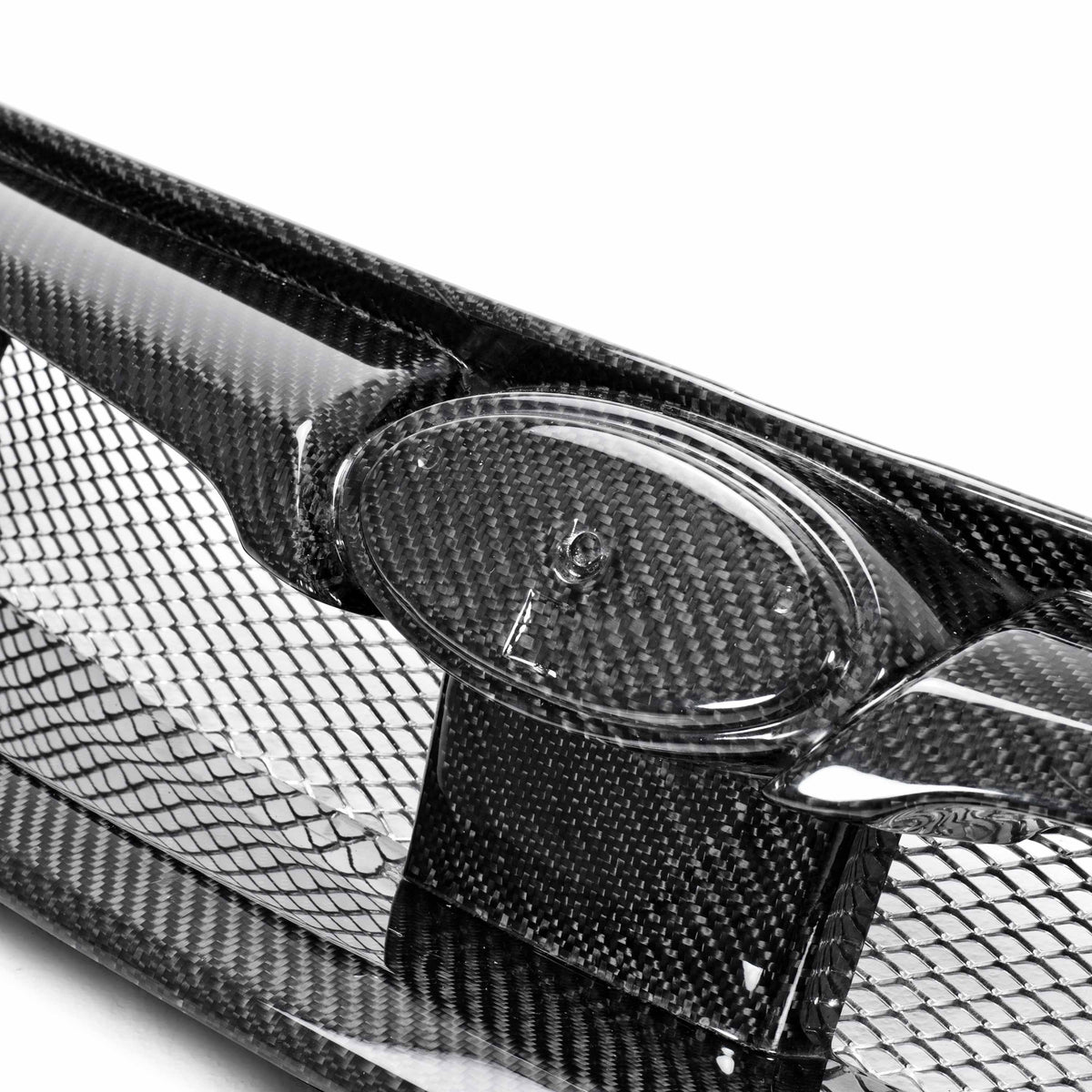 Seibon STI-Style Carbon Fiber Front Grille for 2011-2014 Subaru WRX STi