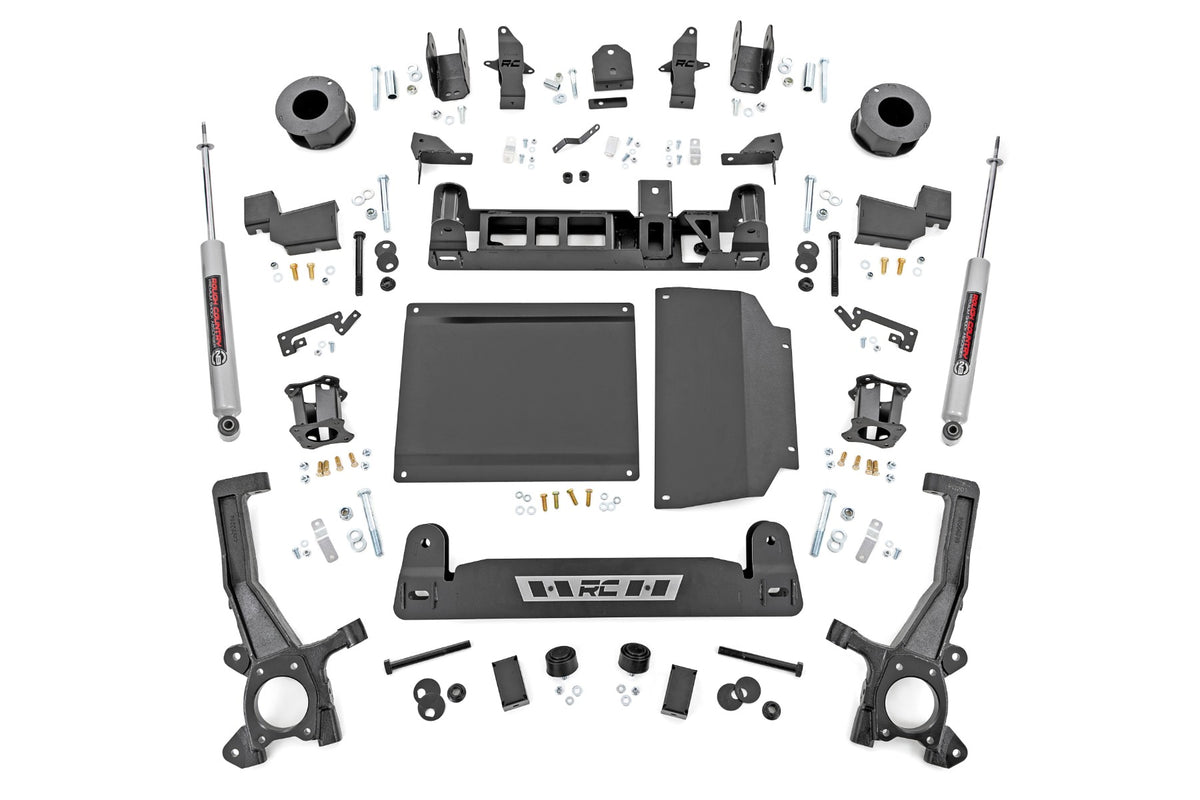 Rough Country 4 Inch Lift Kit | Toyota Tundra 4WD (2022-2026)