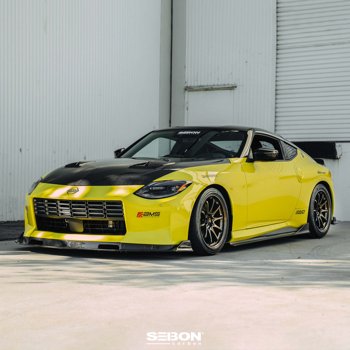 Seibon MB-Style Carbon Fiber Front Lip for 2023-2026 Nissan Z