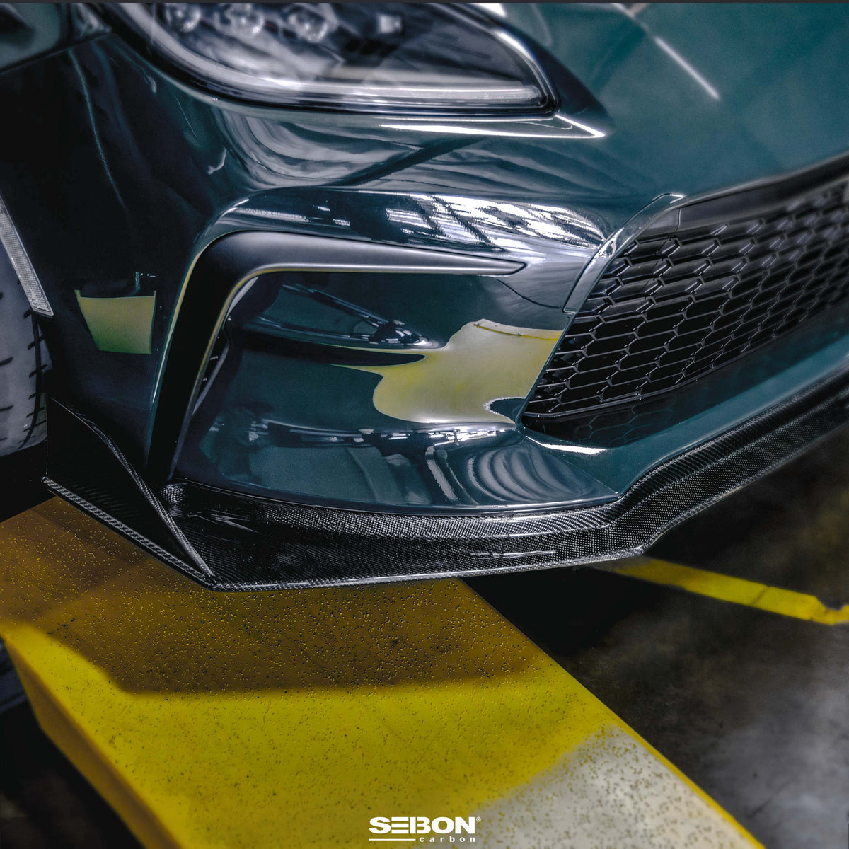 Seibon MB-Style Carbon Fiber Front Lip for 2022-2026 Toyota GR86