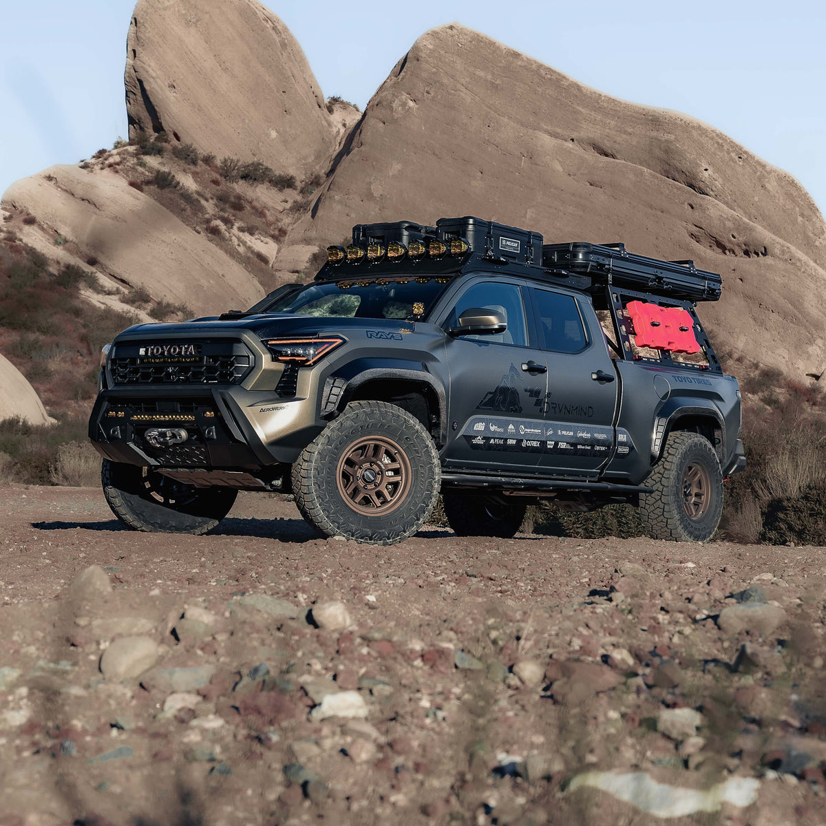 Seibon Carbon Fiber front fender flares for 2024-2026 Toyota Tacoma