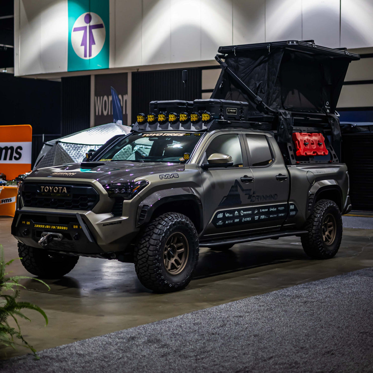 Seibon Carbon Fiber Rear fender flares for 2024-2026 Toyota Tacoma