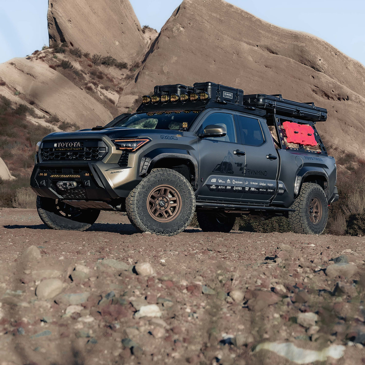 Seibon Carbon Fiber Rear fender flares for 2024-2026 Toyota Tacoma