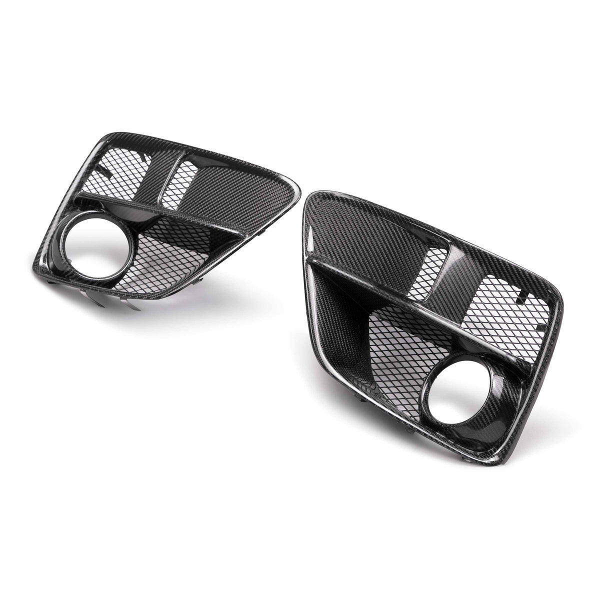 Seibon Carbon Fiber fog light surround for 2015-2017 Subaru WRX / STi