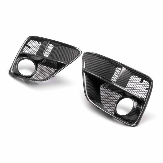 Seibon Carbon Fiber fog light surround for 2015-2017 Subaru WRX / STi