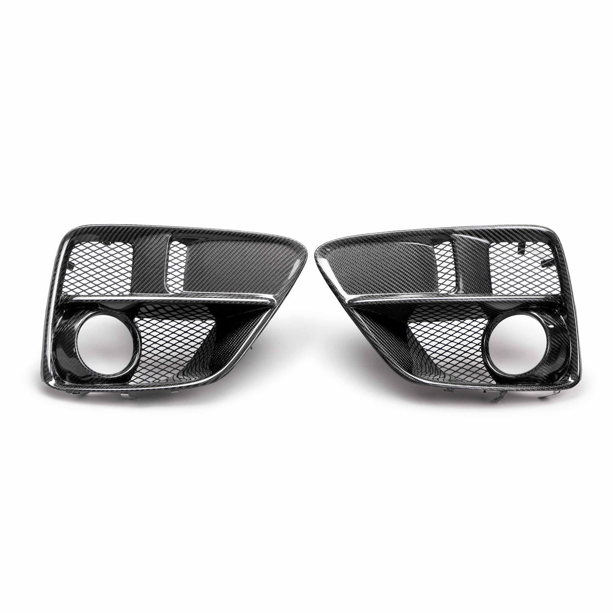 Seibon Carbon Fiber fog light surround for 2015-2017 Subaru WRX / STi