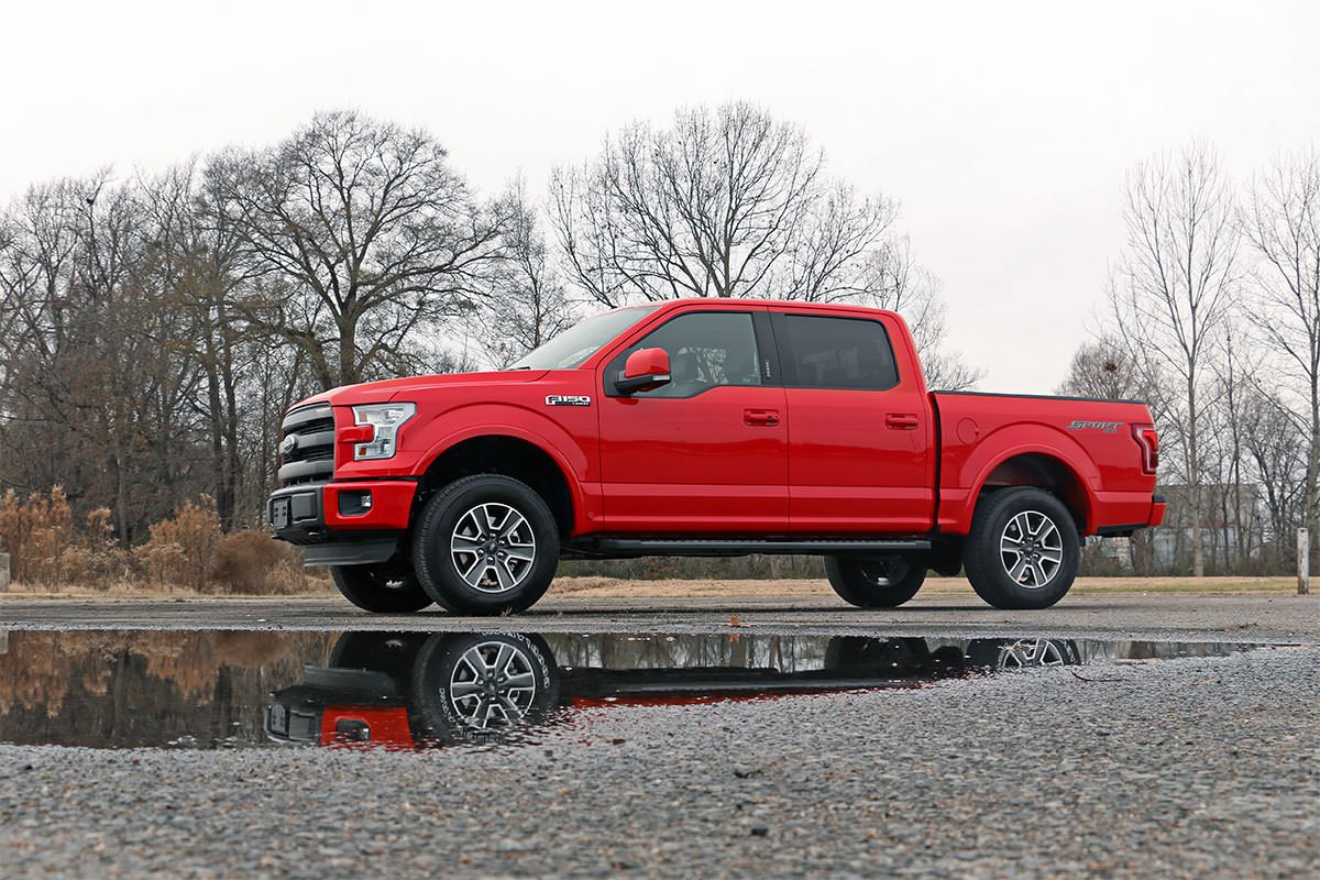 Rough Country N3 Leveling Struts | 2 Inch | Loaded Strut | Ford F-150 4WD (2014-2026)