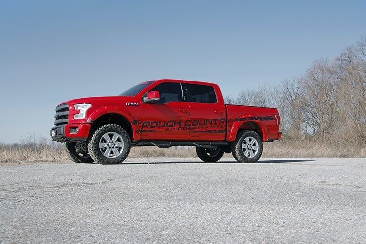 Rough Country 4 Inch Lift Kit | Ford F-150 4WD (2015-2020)