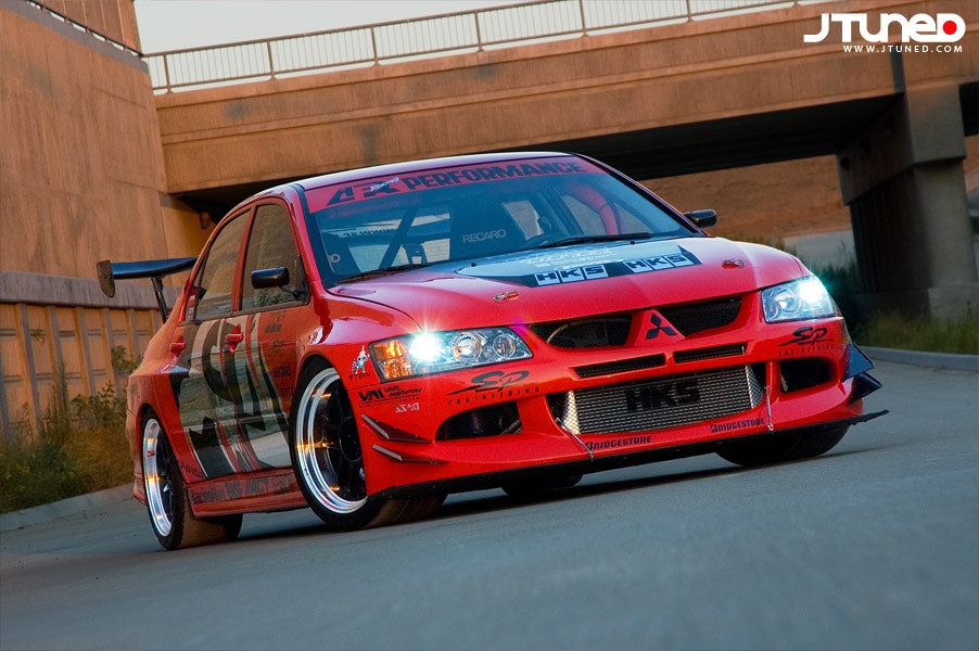 EVIL-R Widebody Aerodynamic Kit- 2003-2005 Mitsubishi Evolution 8