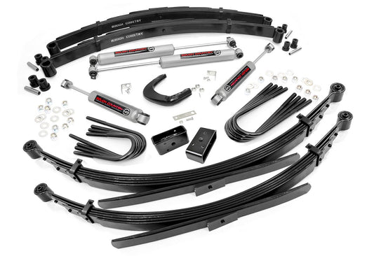 Rough Country 6 Inch Lift Kit | 56 Inch RR Sprgs | Chevy/GMC Half-Ton Suburban/K5 Blazer (88-91)