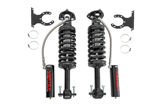 Rough Country Vertex 2.5 Remote Reservoir Leveling Coilovers | 2 Inch | Chevy/GMC Sierra/Silverado 1500 (19-26)