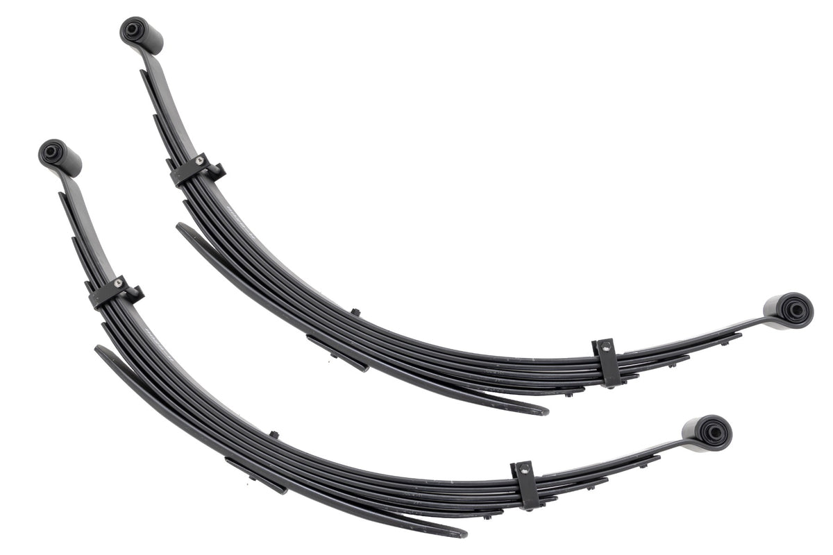 Rough Country Rear 52 Inch Leaf Springs |6" Lift | Pair | Chevy/GMC C10/K10 Truck & SUV/K5 Blazer (73-91)
