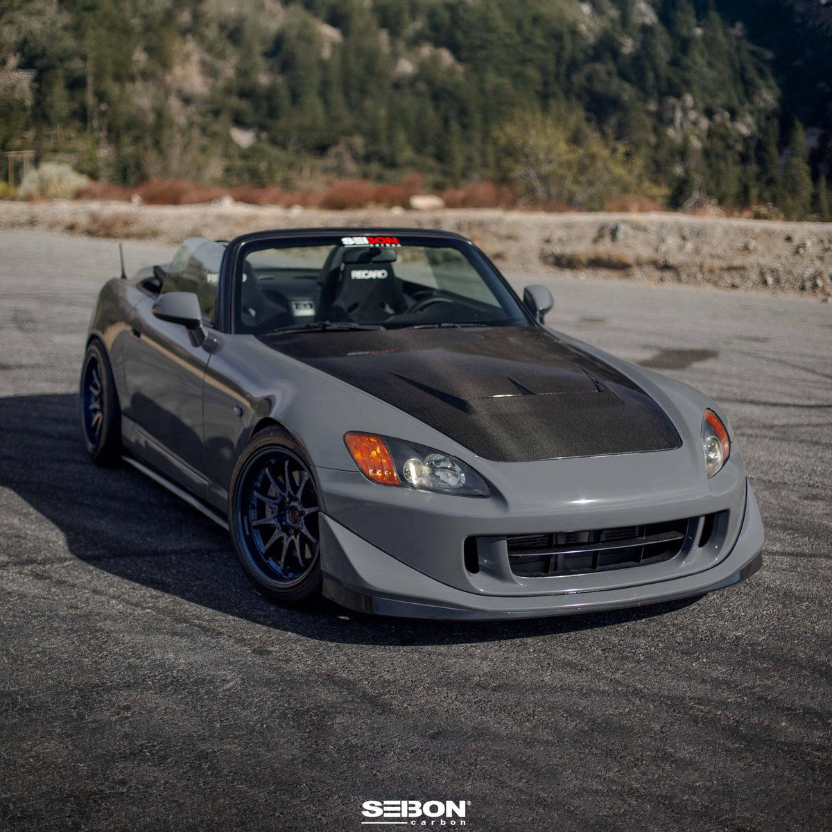 Seibon JS-Style Carbon Fiber Hood for 2000-2009 Honda S2000