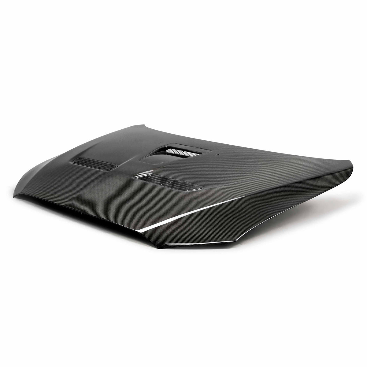 Seibon OEM-Style Carbon Fiber Hood for 2008-2015 Mitsubishi Lancer EVO X