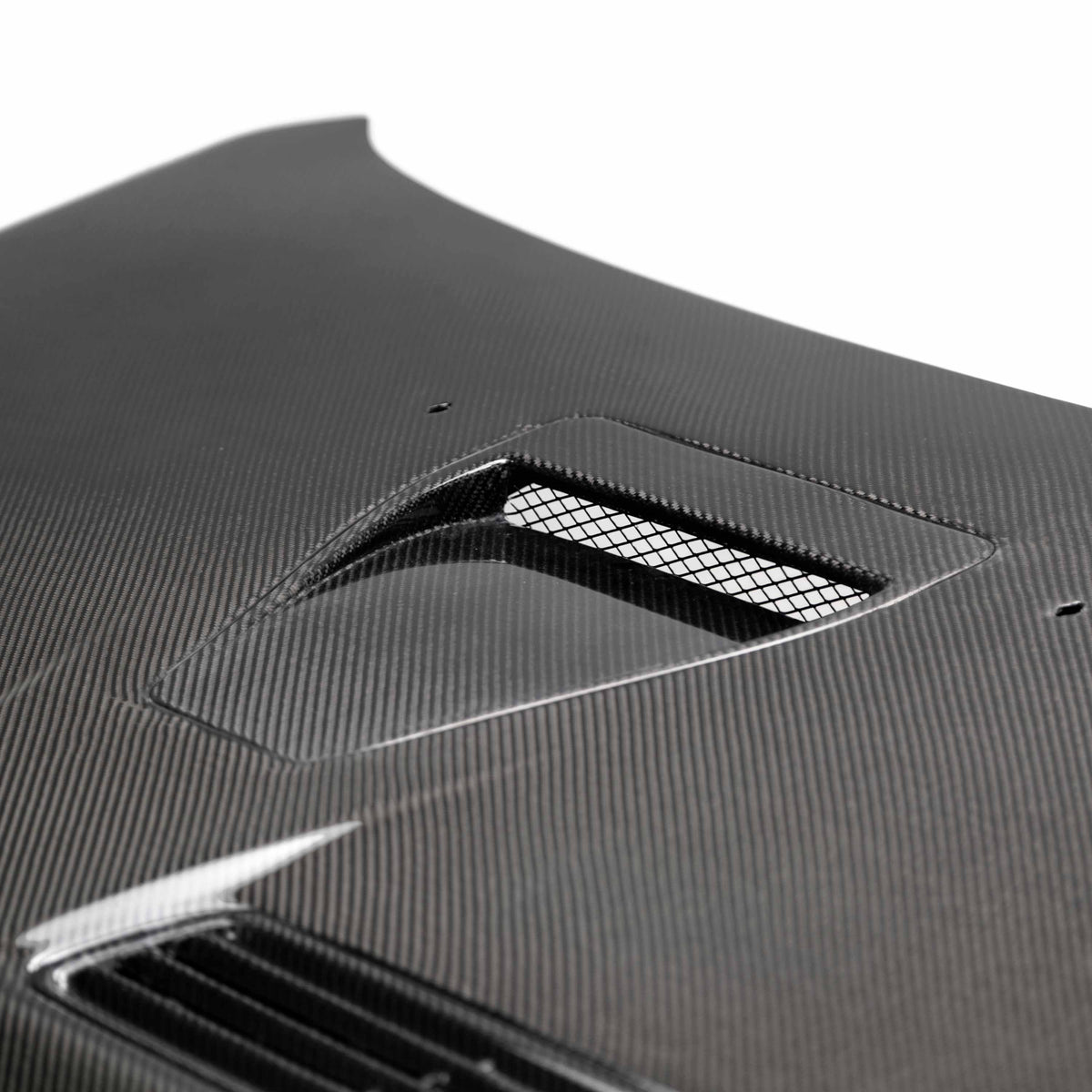 Seibon OEM-Style Carbon Fiber Hood for 2008-2015 Mitsubishi Lancer EVO X