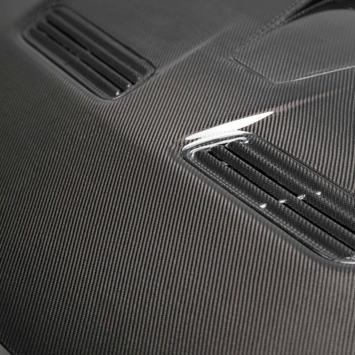 Seibon OEM-Style Carbon Fiber Hood for 2008-2015 Mitsubishi Lancer EVO X