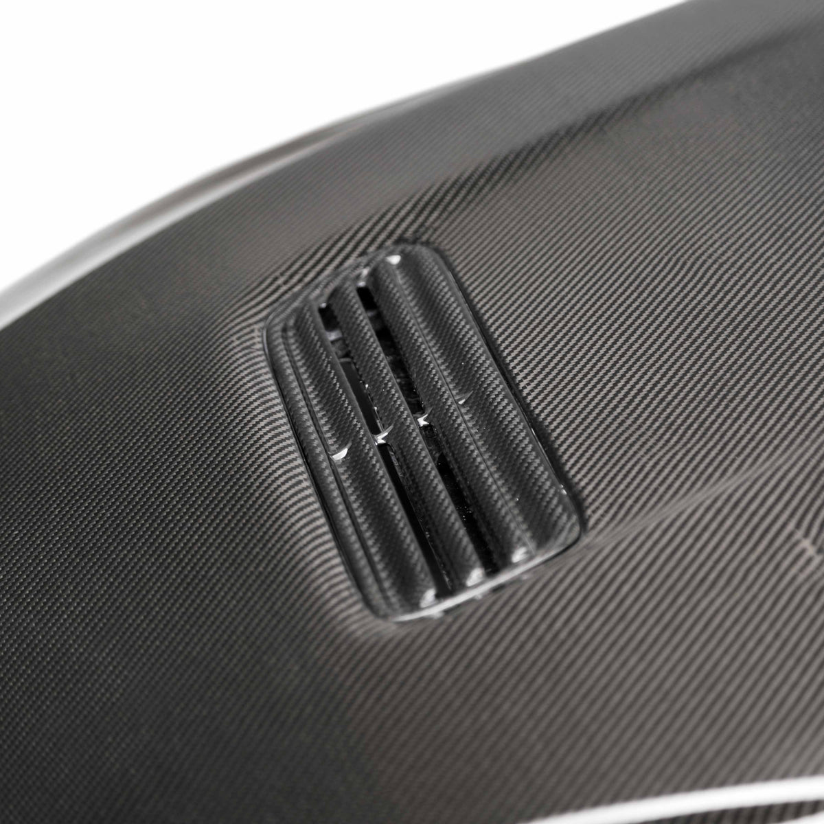 Seibon OEM-Style Carbon Fiber Hood for 2008-2015 Mitsubishi Lancer EVO X
