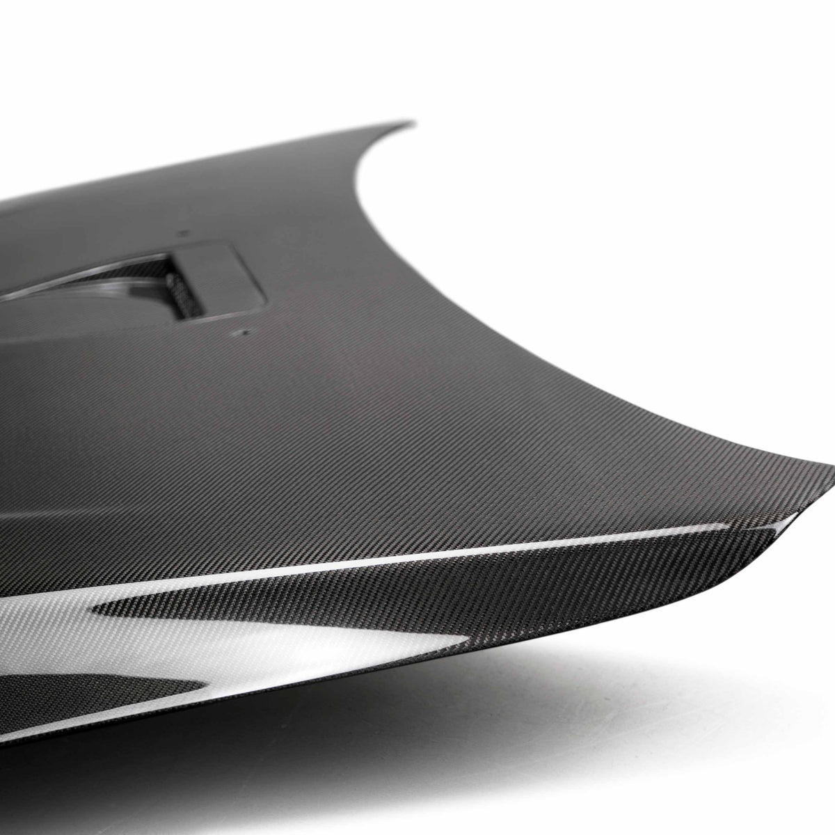 Seibon OEM-Style Carbon Fiber Hood for 2008-2015 Mitsubishi Lancer EVO X