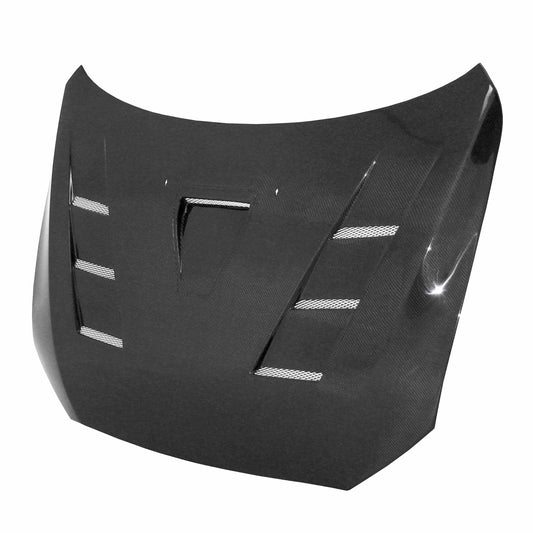 Seibon TS-Style Carbon Fiber Hood for 2008-2015 Mitsubishi Lancer EVO X